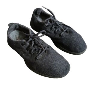 Allbirds Lace Up Wool Runners US W10 GRAY Casual Comfy Cozy Sneakers